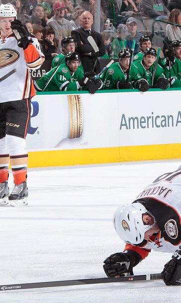 Ducks forward Jackman out 4-6 weeks with lower-body injury